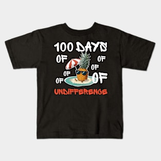 100 days of difference - funny pineapple Kids T-Shirt